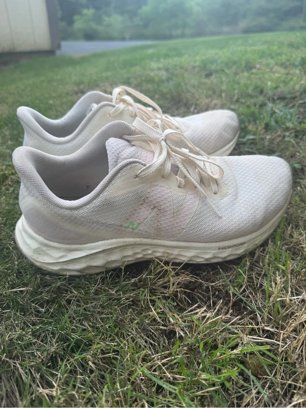 New Balance Women's Athletic Sneakers in Light Cream